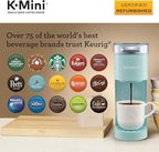 Keurig K-Mini Coffee Maker, Certified Refurbished, Oasis (Renewed)