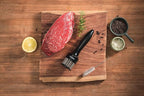 Meat Tenderizer Tool (Pack of 2) Stainless Steel Needle Ultra Sharp 24 Blade Tenderizer Tool for Tenderizing Beef Chicken Steak Pork