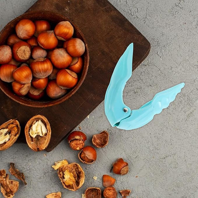 Kichvoe Multifunctional Chestnut Opener and Nutcracker with Shears, Portable Colored Chestnut Shell Removal Tool for Walnut and Pecan Cracking, Kitchen Specialty Gadget for Home Use