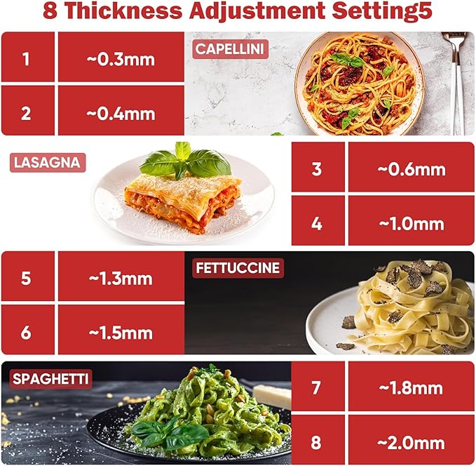 GVODE 3 in 1 Pasta Attachment for KitchenAid Stand Mixer, All Metal Pasta Maker KitchenAid Attachment, Pasta Sheet Roller, Spaghetti Cutter, Fettuccine Cutter Maker Accessories and Cleaning Brush