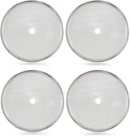 Secura French Press Replacement Screens, Stainless Steel Reusable Mesh Filter for 50 Ounce, 1.5 Liter Coffee Press, 4 Pack
