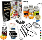 Gemfino Canning Supplies Starter Kit with Canning Rack,Canning Kit for Beginners