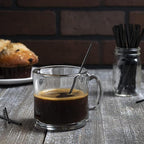 Prestee Plastic Coffee Stirrers, 4000ct, 5.5 Inches - Plastic Coffee Straws, Coffee and Drink Stir Sticks, Cocktail Swizzle Sticks, Disposable Stir Sticks, Drinking Straws for Coffee and Cocktails
