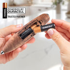 Zulay Kitchen Powerful Milk Frother Wand With 4 AA Duracell Batteries - Ultra Fast Handheld Drink Mixer - Electric Whisk Foam Maker for Coffee, Lattes, Cappuccino, Matcha & Creamer - Walnut