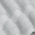 Chakir Turkish Linens | Hotel & Spa Quality 100% Cotton Premium Turkish Towels | Soft & Absorbent (4-Piece Washcloths, Silver Gray)