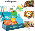 eat2explore Cooking Kits for Kids 15 Pcs – Interactive & Educational Kids Cooking Sets Real for Ages 5 and Up,3 Recipe Cards & Global Ingredients – Perfect for Families and Homeschooling (India)