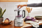 KitchenAid 13 Cup Food Processor, Contour Silver (Renewed)