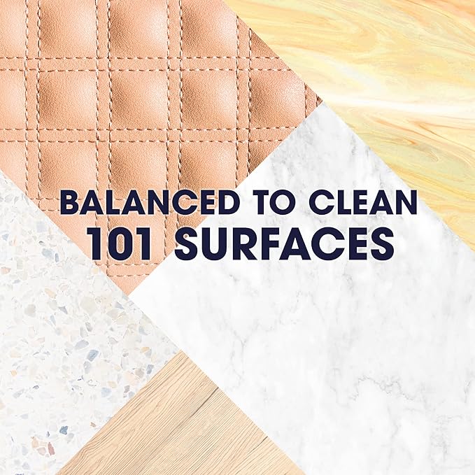 Pledge Multisurface Cleaning Wipes, pH Balanced, Fresh Citrus, 25 Count (Pack of 4, 100 Total Wipes)