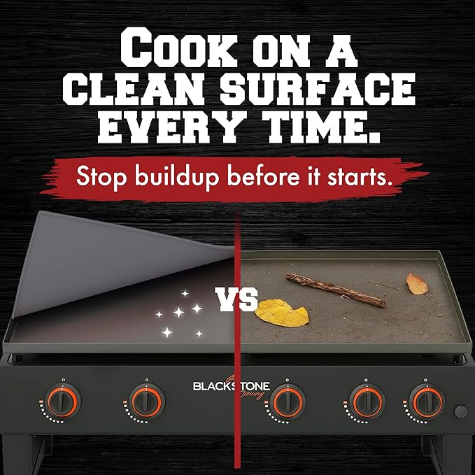 Kitchen perfection 36" Premium Silicone Griddle Cover Mat for Blackstone Griddle 36 Inch - Hermetic Protection from Rust & Debris All Year, Fits All Blackstone 36 Inch Models - Food Grade Silicone