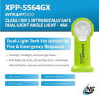 Nightstick XPP-5564 Intrant® Duo Intrinsically Safe Turbo Dual-Light Angle Light - 4 AA