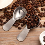Stainless Steel 1 Tablespoon Measuring Coffee Scoop Spoon (Stainless Steel 3)