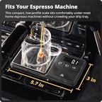 Greater Goods Digital Espresso and Coffee Scale - 750 x 0.1g, Mini Scale with 6 Units of Measurement