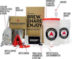 Northern Brewer - Brew. Share. Enjoy. HomeBrewing Starter Set, Equipment and Recipe for 5 Gallon Batches (Chinook IPA with Testing Equipment)
