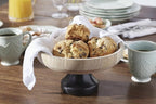 Lenox 2-Tier Serving Tray, French Perle White Two Tiered Tray Stand, Dessert Stands, Tiered Display with Round Plates, Christmas Hosting Essentials, Serving Dishes, Cupcake Stand (White 9-inch Height)