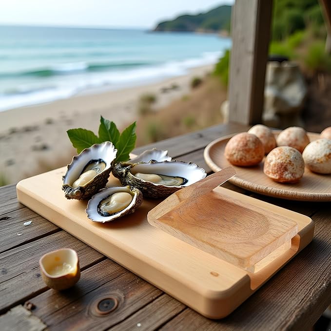 Oyster Shucking Opener Oyster Opener Seafood Clamp Tool Holder Shellfish Hand Shellcrab Oyster Knife Shucker Sheller Easy Install Easy to Use Seafood Tools Specialty Tools and Gadgets Oyster Clamp