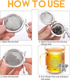 TeaSanavie Handmade Honey Bee Tea Infuser - Strainer for Loose Leaf Tea & Spices