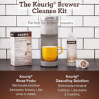Keurig Brewer Cleanse Kit For Brewer Descaling and MaintenanceIncludes Descaling Solution & Rinse Pods,Compatible Classic/1.0 & 2.0 K-Cup Pod Coffee Makers,5 Count (Pack of 2)