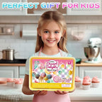 Cake Pop Kit,Kids Baking Sets for Kids,Lollipop Making Kit for Girls,Chocolate and Cupcake Making Kit Includes Silicone Cake Pop Mold for Christmas and Halloween,Carolar