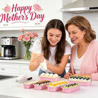 NPLUX 100 Pack Mini Cake Pans with Lids and Spoons Rectangular Aluminum Foil Baking Pans Mini Cheesecake Containers(6.8oz)