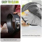 Vakoo 10 Inch Springform Pan - Nonstick, Leakproof Cheesecake Pan for Baking, Easy Release, No Parchment Paper Needed