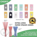 Short Paper Straws Bulk 5.5 inch - 500 ct. Disposable Black Paper Drinking Straw, Sip Stirrers for Cocktail, Coffee and Short Drinks
