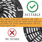 Replacement Rubber Bumpers for Power XL Crisper Plate,8 Pcs Fryer Silicon Rubbers Tips,Air Fryer Replacement Parts Accessories