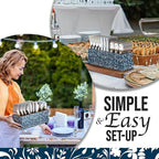 Exquisite Silver Plastic Silverware Heavy Duty 300 Pack - Utensil Caddy For Parties, Utensil Holder For Kitchen Counter 100 Each Plastic Spoons Forks & Knives Set Flatware Sets Disposable Silverware.