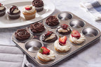 Fox Run Muffin and Cupcake Pan, 12 Standard Cup Stainless Steel Muffin Pan