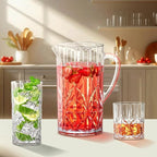 Amazing Abby - Vika - 18-Ounce Plastic Highball Glasses (Set of 6), Plastic Cocktail Glasses, Reusable, BPA-Free, Shatter-Proof, Dishwasher-Safe, Perfect for Poolside, Outdoors, Camping, and More