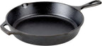 Lodge Cast Iron Set - Pre-Seasoned Kitchen Essentials Set - Skillet, Griddle & Dutch Oven Included - PFAS-Free Non-Toxic Cookware - 7-Piece Set