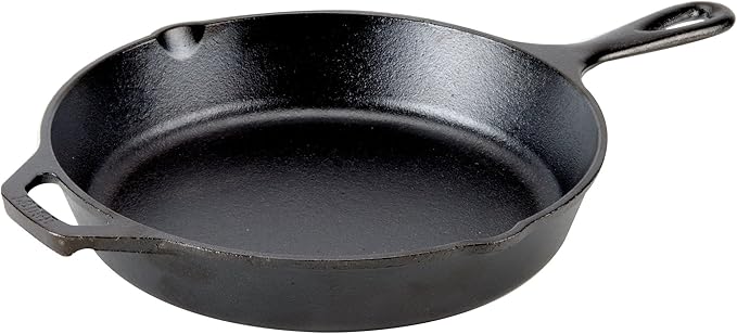 Lodge Cast Iron Set - Pre-Seasoned Kitchen Essentials Set - Skillet, Griddle & Dutch Oven Included - PFAS-Free Non-Toxic Cookware - 7-Piece Set