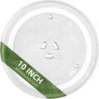 10" Microwave Turntable Compatible with 10 inch Replacement Microwave Glass Plate for Amana