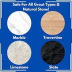 Black Diamond Ultimate Grout Cleaner: Best Cleaner for Tile,Ceramic,Porcelain, Marble Acid-Free Safe Deep Cleaner & Stain Remover for Even The Dirtiest Grout (1-Quart)