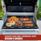 Spirit e 210 Grill Griddle Insert for Weber Spirit I & II 200 Series, Nonstick Flat Top Grill Griddle Replacement Parts for S-210, S-215, E-210, E-215, E-220