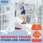 Orange HD Degreaser - Citrus Heavy Duty Degreaser and Cleaner for Tough Stains and Grease, Fast-Acting, Non-Corrosive Cleaner, 1 Gallon by Alpha Tech Pet