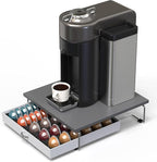 Deco Brothers Supreme Vertuoline Drawer, Holds with 30 Big or 60 Small Vertuoline Pods, Grey