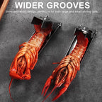 Crawfish Peeler Tool, Portable Stainless Steel Crawfish Tail Remover Tool, Crawfish Accessories for Easy Shelling, Fast Sheller Tool for Clean Hands, Best Kitchen Gadget for Seafood Lovers (3)
