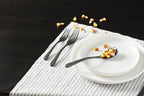 Oneida 894805 Kenbrook Black Tumbled 20 Piece Everyday Flatware Set, Service For 4