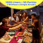 1000 Pcs Air Fryer Paper Liners Value Pack, 8" Square Air Fryer Liners Disposable, Heavy-Duty Parchment Paper for 5-8 qt Airfryer Basket, Non-Stick & Grease-Proof Baking Liner for Oven Pan