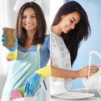Biodegradable Natural Kitchen Sponge - Compostable Cellulose and Coconut Walnut Scrubber Sponge (12 Pack)