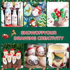 60 Colors Dual Tip Acrylic Paint Markers Automatic Ink Control Acrylic Paint Pens, Fine & Brush Tip Acrylic Markers Set for Christmas Decorations, Glass, Stone, Wood, DIY & Art Supplies