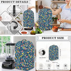 String Lights Blender Slow Cooker and Toaster Cover 4 Slice Machine Washable Kitchen Christmas Decor for Stand Mixer, Coffee Maker & Microwave Anti Dust 3PCS