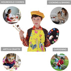 Kids Apron - cooking, gardening, artist, painting, cleaning, baking, pottery, chef, kitchen - gift boys, girls