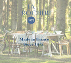La Rochere Napoleon Bee Blue Stemmed Wine Glasses Set of 6 – Vintage French Glassware with Stable Base – Elegant, Durable Glasses for Confident Hosting and European-Style Tables (8 oz)