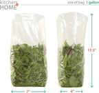 Keep it Fresh Produce Bags - 60 Reusable BPA Free Freshness Produce Bags & Twist Ties - Keeps Fruits, Veggies, and Flowers Fresher Longer