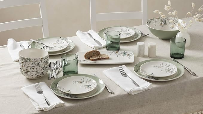 Oneida 896828 Stackables Tall Green Drinkware, Set Of 6