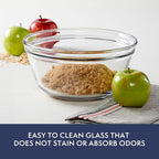 Anchor Hocking Glass Mixing Bowl, 1-Quart