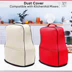 BAGSPRITE Stretchy Stand Mixer Cover with Appliance Slider- Washable Appliance Cover Compatible with Kitchenaid Mixer5/4.5 Quart - Dust Cover with Pockets for Kitchen Aid Accessories and Attachments