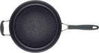 Circulon A1 Series with ScratchDefense Nonstick Induction Cookware, Large Saute Pan with Lid, Nonstick Pan, 5-Quart, Graphite