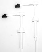 Gallon Pump Dispenser (Pack of 2). Extra Long Spout. Leak Proof. 10ml (2 Teaspoons) per Stroke. FDA Compliant. BPA Free. Product of Bayside Traders®